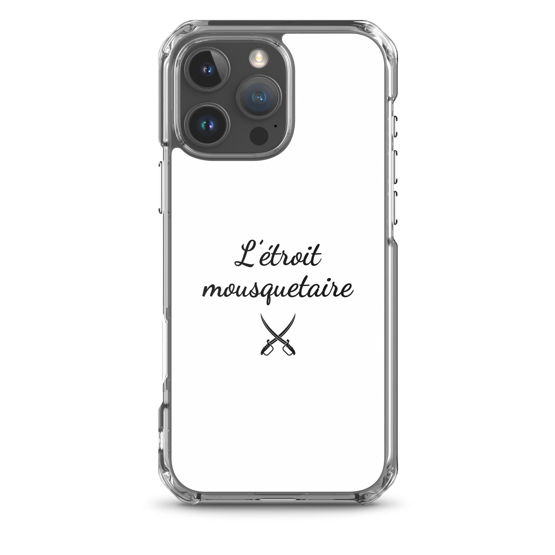 Coque iPhone L'étroit mousquetaire - Sedurro