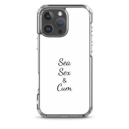 Coque iPhone Sea sex & cum iPhone 16 Pro Max - Sedurro