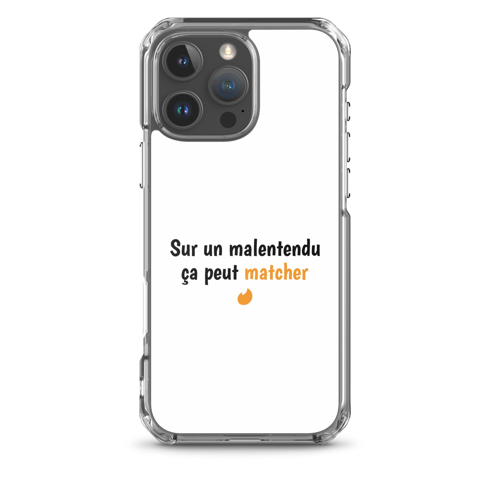 Coque iPhone Sur un malentendu ça peut matcher iPhone 16 Pro Max - Sedurro