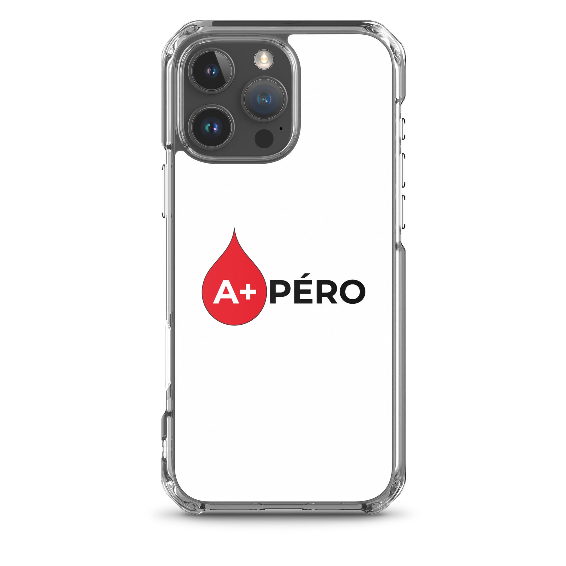 Coque iPhone Apéro groupe sanguin A+ iPhone 16 Pro Max - Sedurro