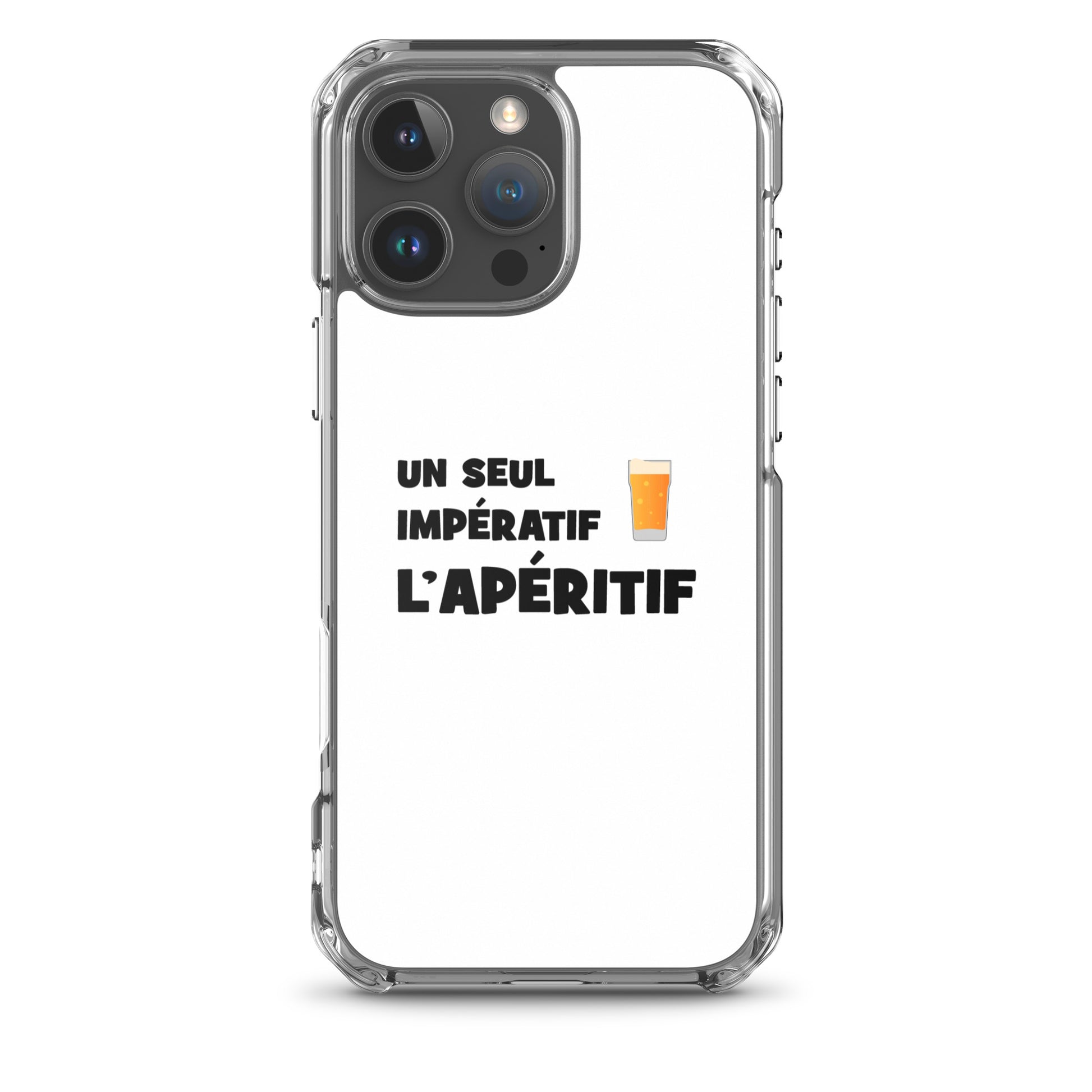 Coque iPhone Un seul impératif L'apéritif - Sedurro