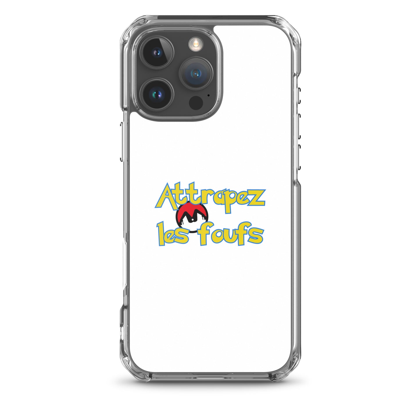 Coque iPhone Attrapez les foufs Pokeboule - Sedurro