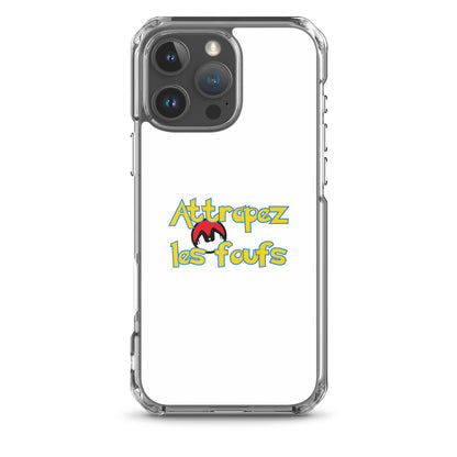 Coque iPhone Attrapez les foufs Pokeboule - Sedurro