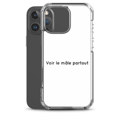 Coque iPhone Voir le mâle partout - Sedurro