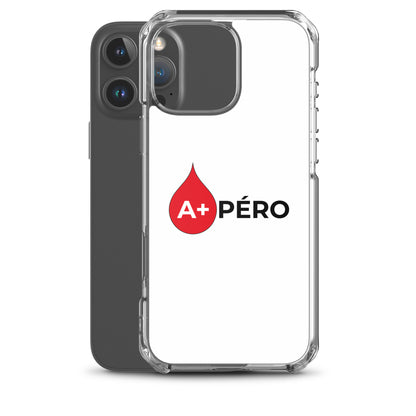 Coque iPhone Apéro groupe sanguin A+ - Sedurro