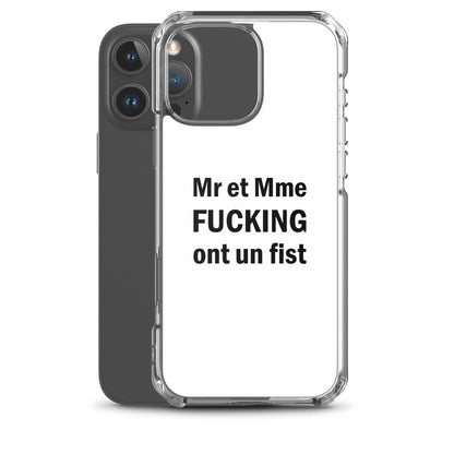 Coque iPhone Mr et Mme Fucking ont un fist - Sedurro