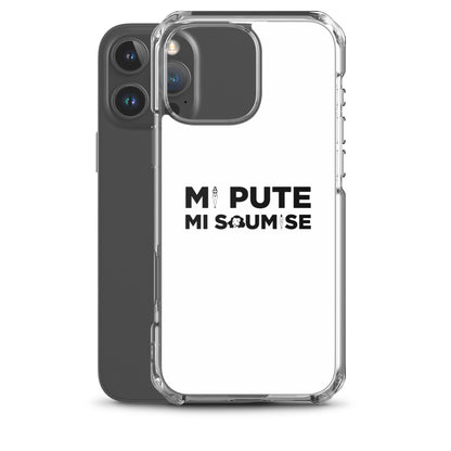 Coque iPhone Mi pute mi soumise - Sedurro