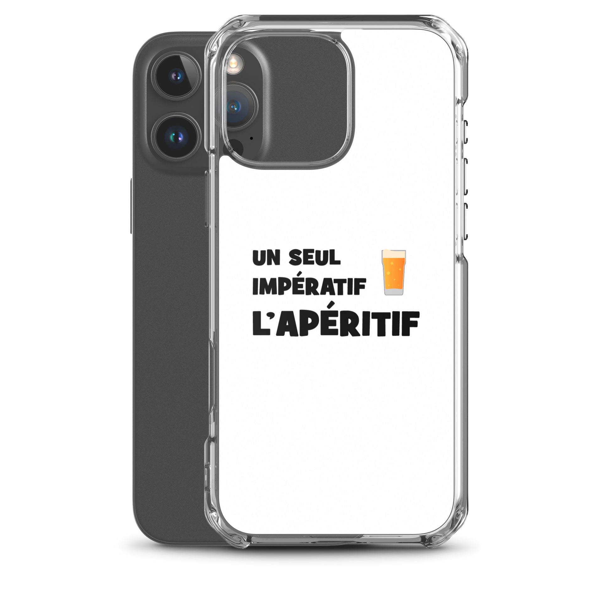 Coque iPhone Un seul impératif L'apéritif - Sedurro