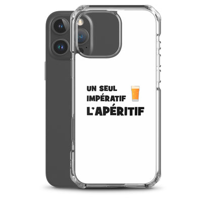 Coque iPhone Un seul impératif L'apéritif - Sedurro