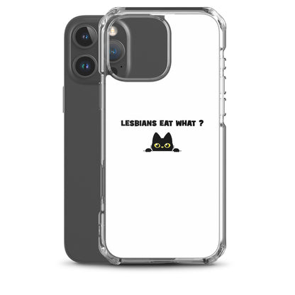 Coque iPhone Cat Lesbians eat what - Sedurro
