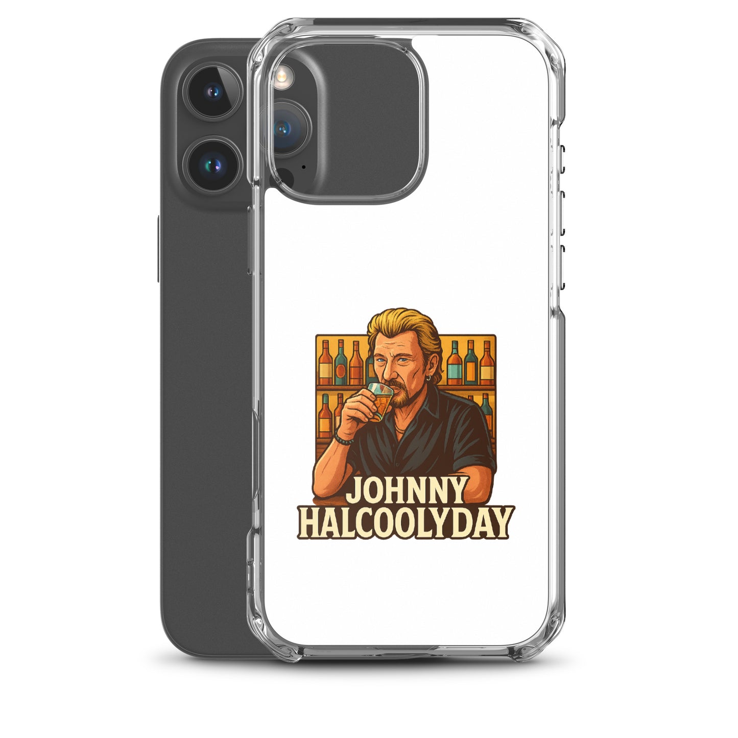 Coque iPhone Johnny Halcoolyday - Sedurro