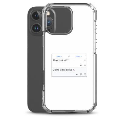 Coque iPhone Traduction cocktail - Sedurro