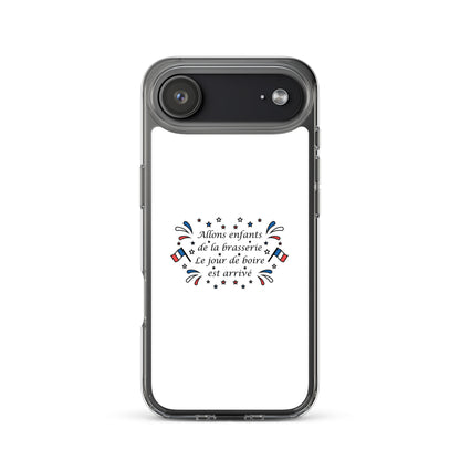 Coque iPhone Allons enfants de la brasserie - Sedurro