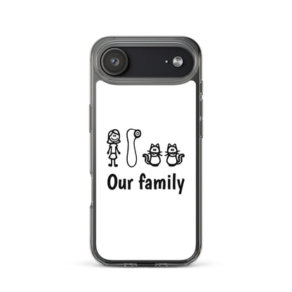 Coque iPhone Our family woman vibrator cats - Sedurro