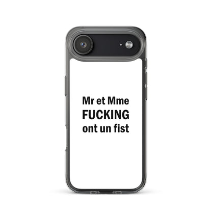 Coque iPhone Mr et Mme Fucking ont un fist - Sedurro