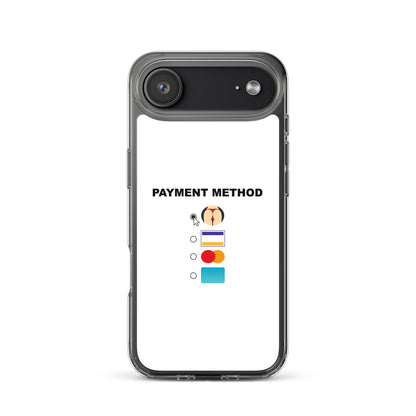 Coque iPhone Payment method butt - Sedurro