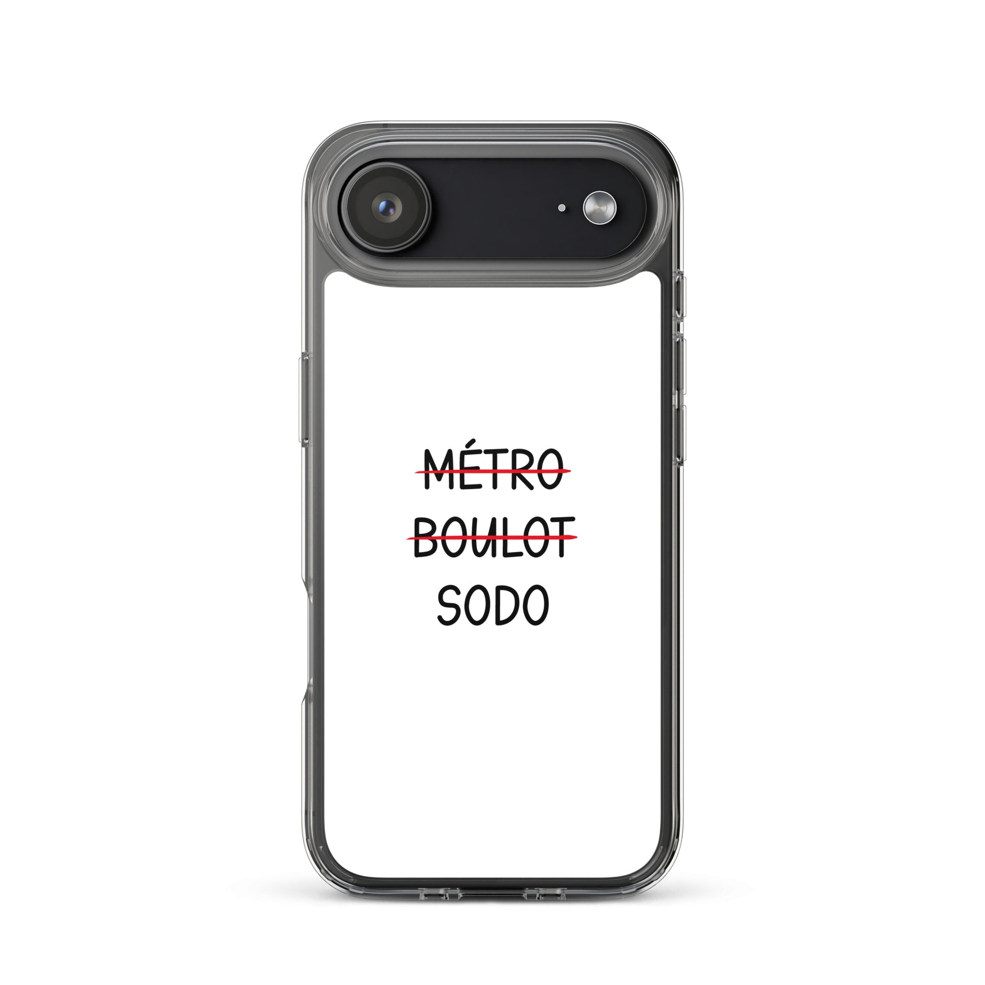 Coque iPhone Métro boulot sodo - Sedurro