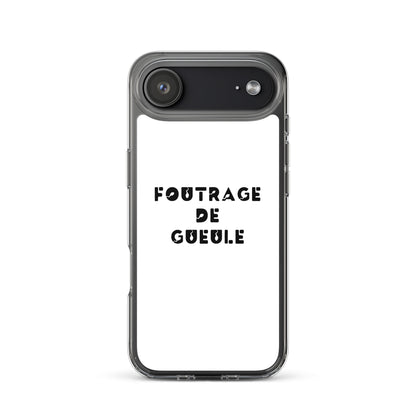 Coque iPhone Foutrage de gueule - Sedurro