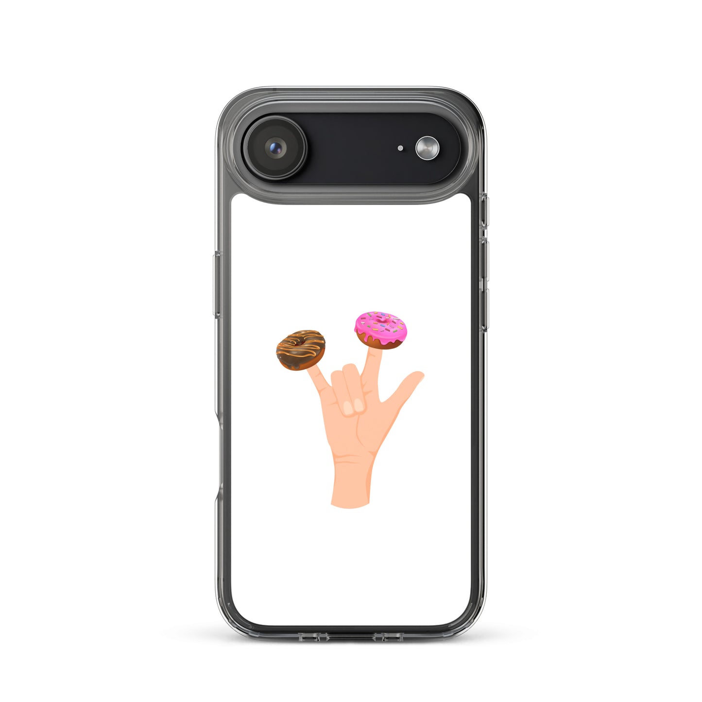 Coque iPhone Main donuts deux doigts - Sedurro