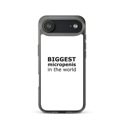 Coque iPhone Biggest micropenis in the world - Sedurro