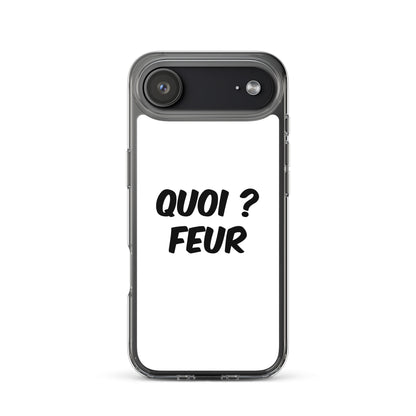 Coque iPhone Quoi feur - Sedurro