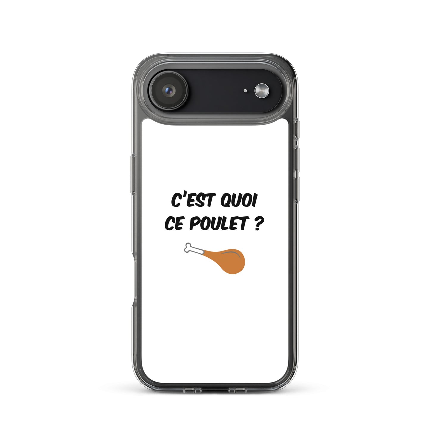 Coque iPhone C'est quoi ce poulet - Sedurro
