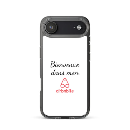 Coque iPhone Bienvenue dans mon airbnbite - Sedurro