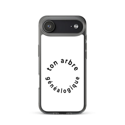 Coque iPhone Ton arbre généalogique en forme de cercle - Sedurro