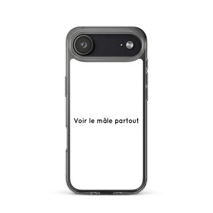 Coque iPhone Voir le mâle partout - Sedurro