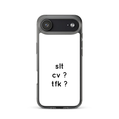 Coque iPhone Slt cv tfk - Sedurro