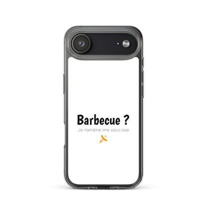 Coque iPhone Barbecue je ramène ma saucisse - Sedurro