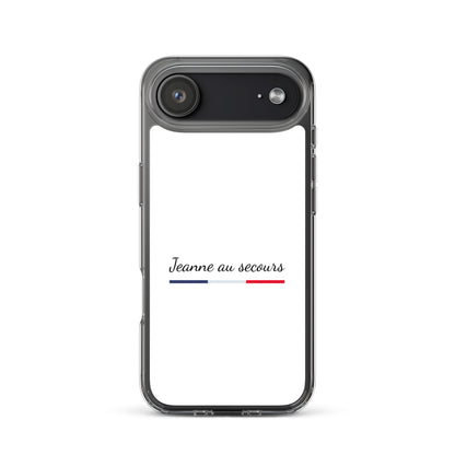 Coque iPhone Jeanne au secours - Sedurro