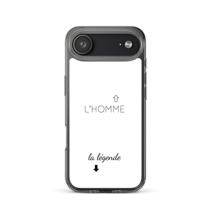 Coque iPhone L'homme et la légende - Sedurro