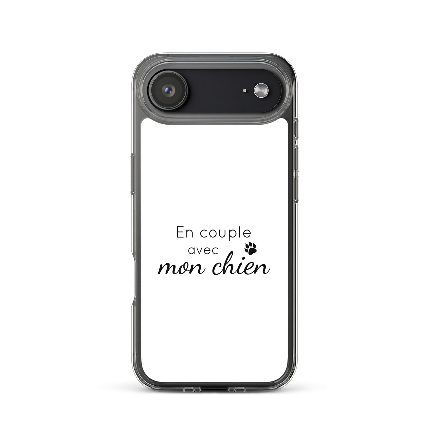 Coque iPhone En couple avec mon chien - Sedurro