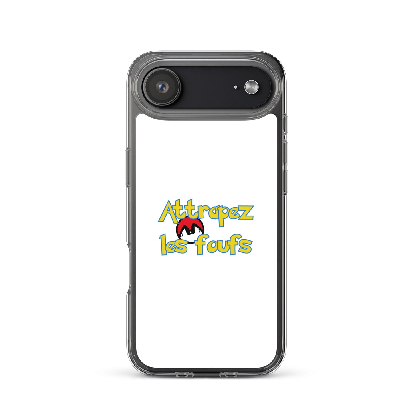 Coque iPhone Attrapez les foufs Pokeboule - Sedurro