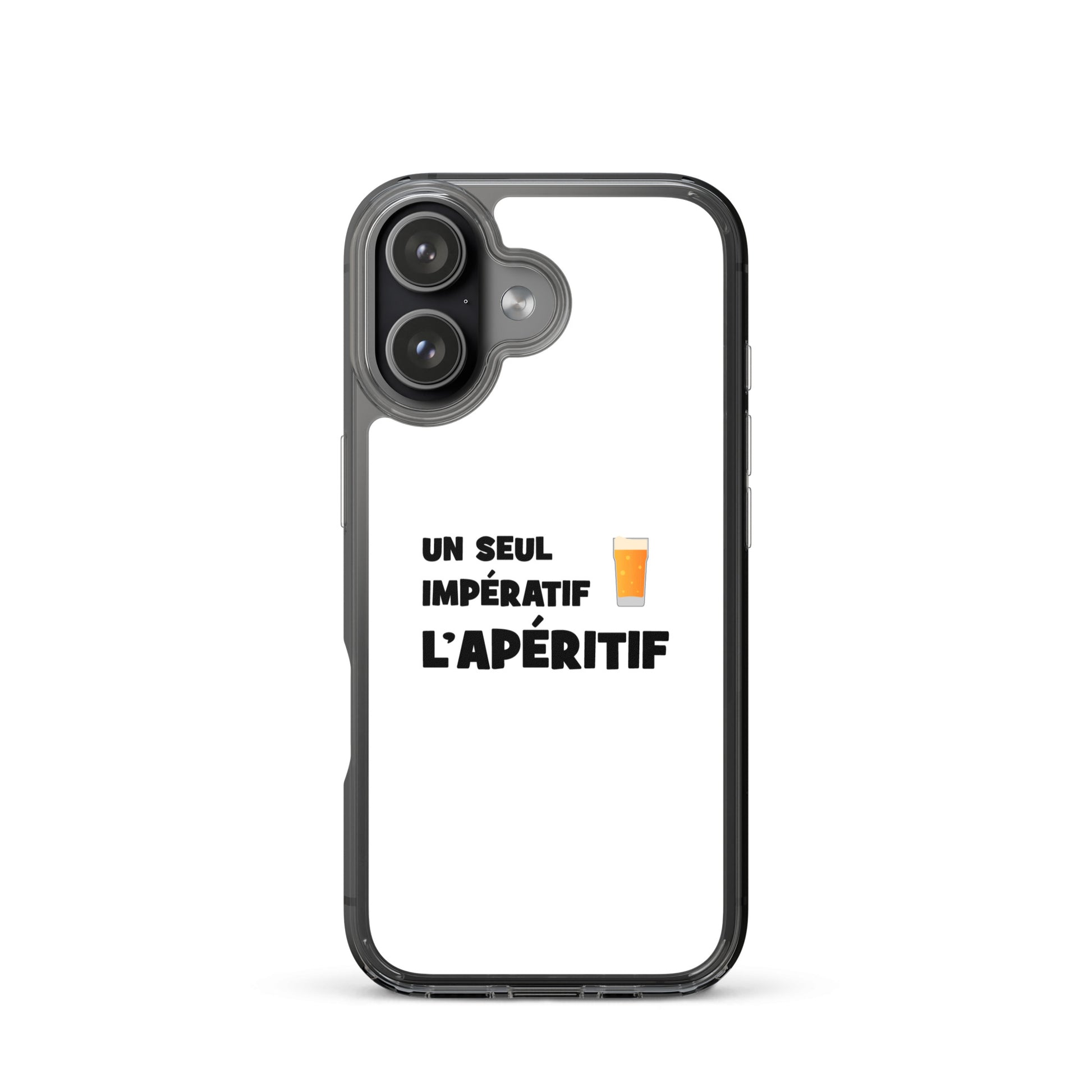 Coque iPhone Un seul impératif L'apéritif - Sedurro