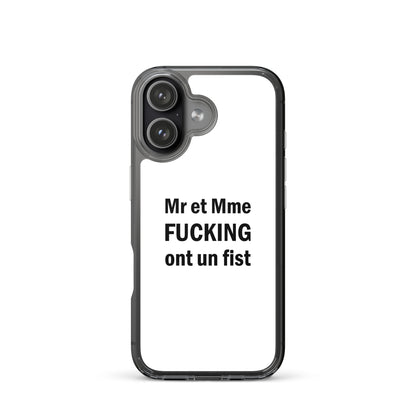 Coque iPhone Mr et Mme Fucking ont un fist - Sedurro