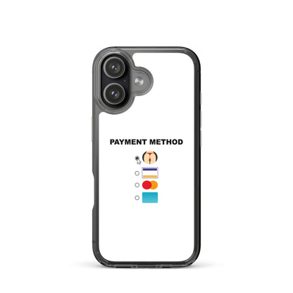 Coque iPhone Payment method butt - Sedurro
