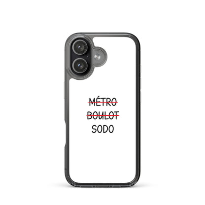 Coque iPhone Métro boulot sodo - Sedurro