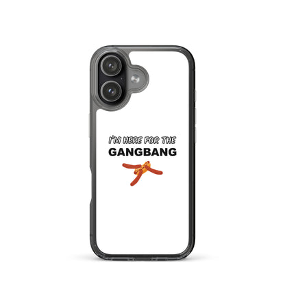 Coque iPhone I'm here for the gangbang - Sedurro