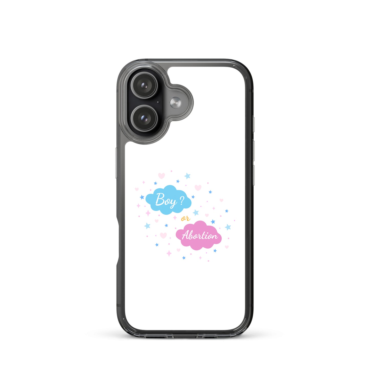 Coque iPhone Boy or abortion gender reveal - Sedurro