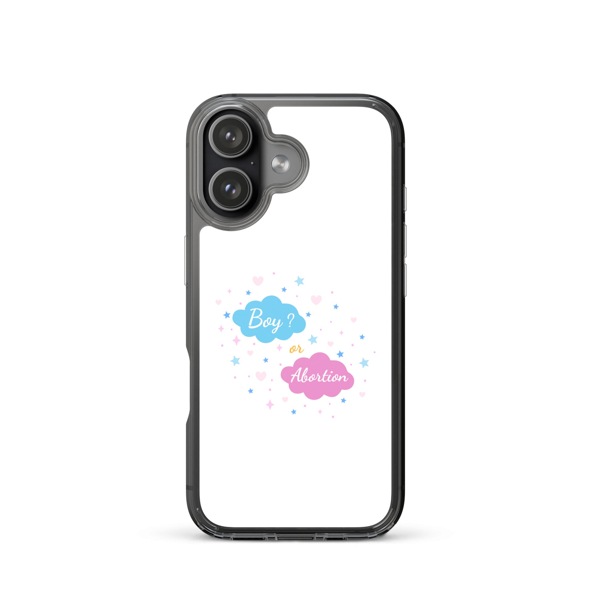 Coque iPhone Boy or abortion gender reveal - Sedurro