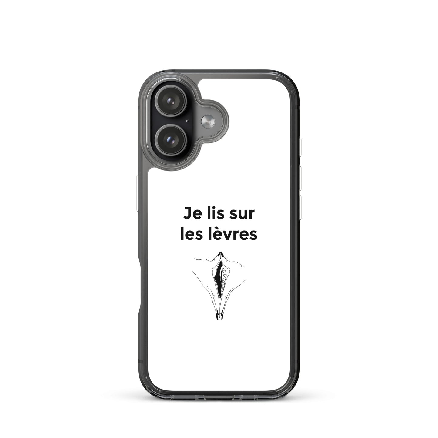 Coque iPhone Je lis sur les lèvres - Sedurro
