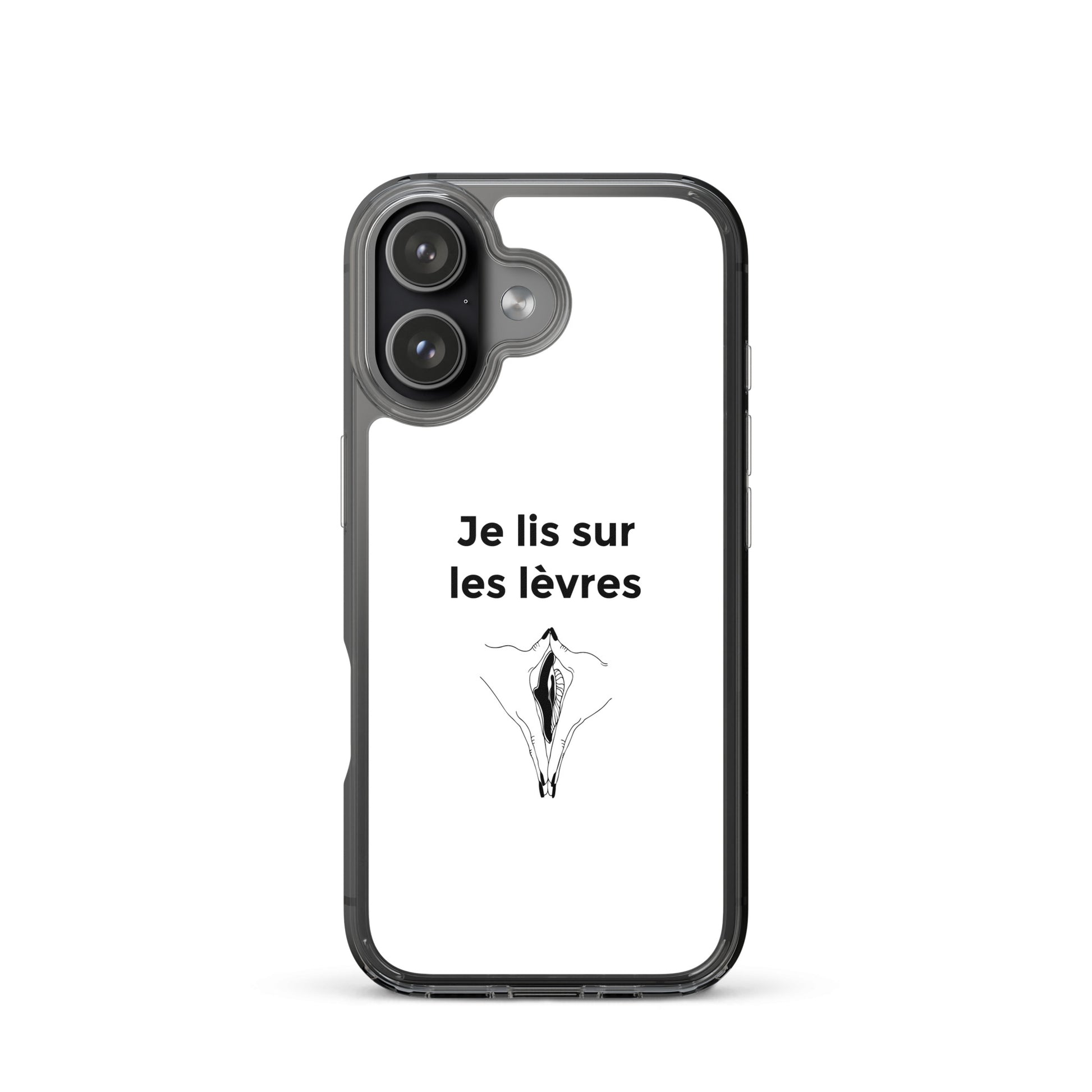 Coque iPhone Je lis sur les lèvres - Sedurro