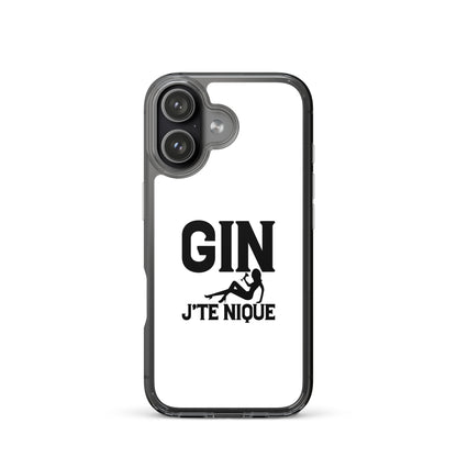 Coque iPhone Gin j'te nique - Sedurro