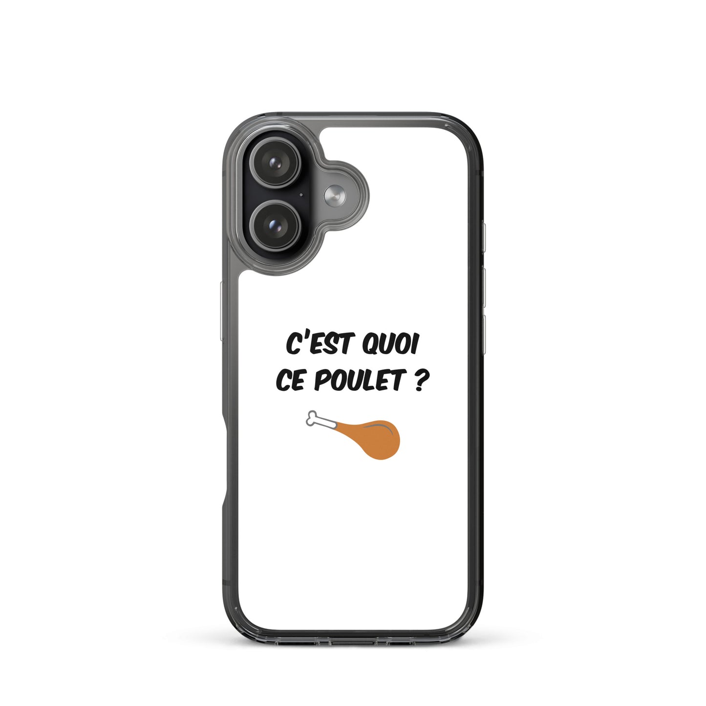 Coque iPhone C'est quoi ce poulet - Sedurro