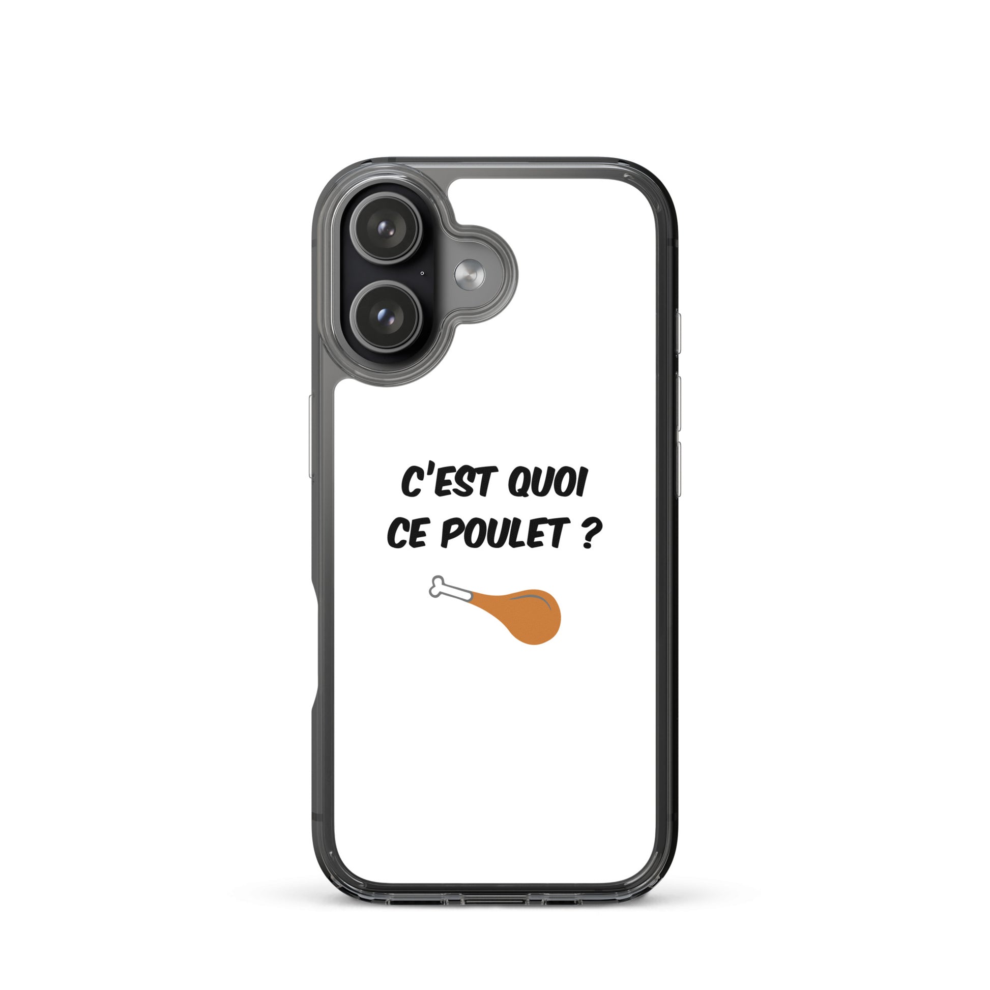 Coque iPhone C'est quoi ce poulet - Sedurro