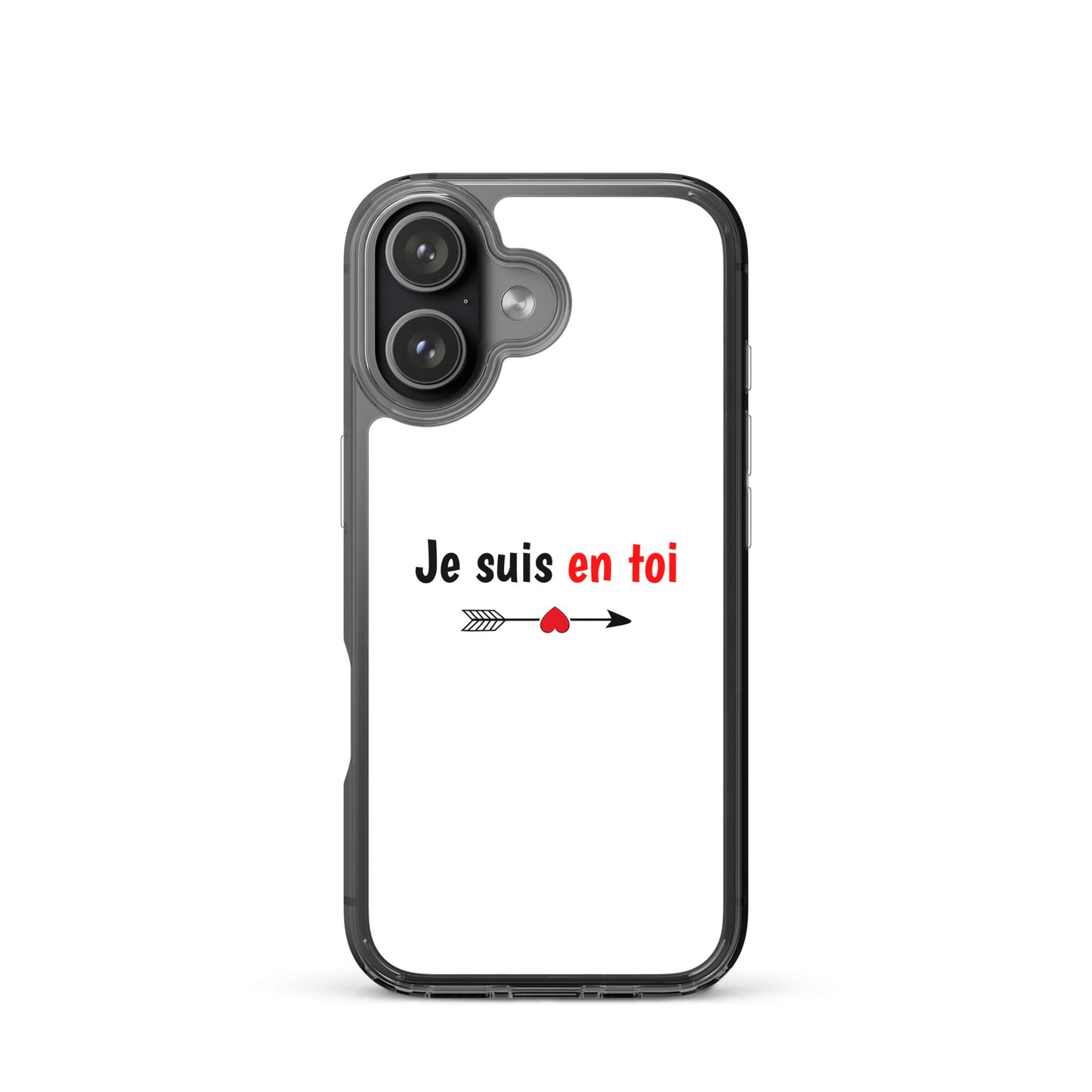 Coque iPhone Je suis en toi flèche cupidon - Sedurro