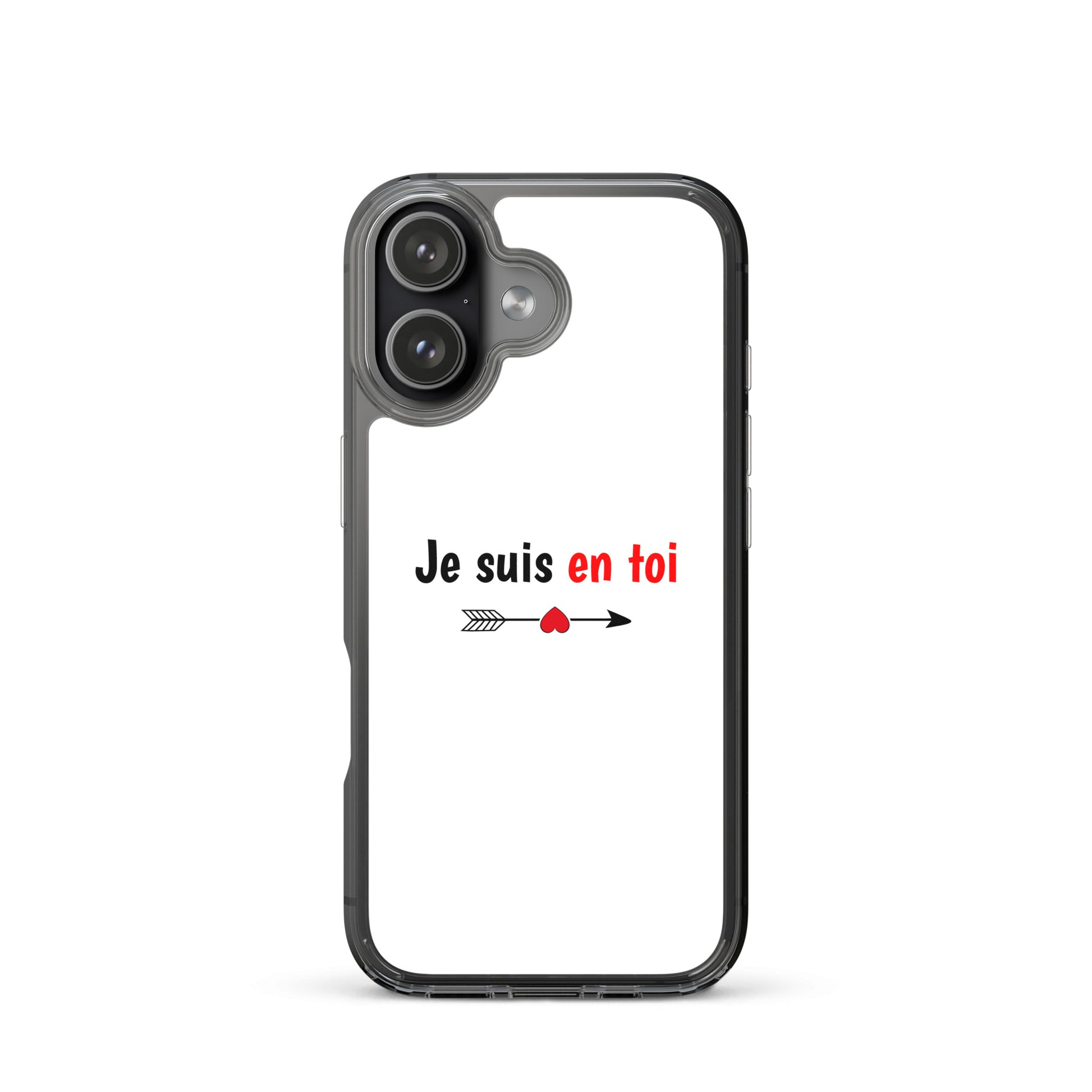 Coque iPhone Je suis en toi flèche cupidon - Sedurro