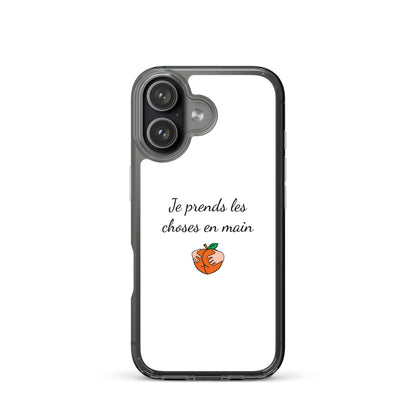 Coque iPhone Je prends les choses en main - Sedurro